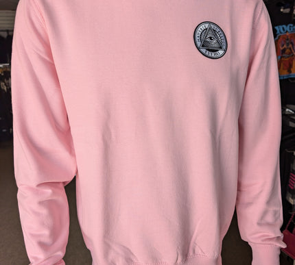 Maverix Badge Crew 1.0- Light Pink/White Badge