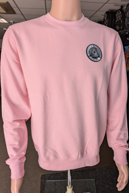 Maverix Badge Crew 1.0- Light Pink/White Badge