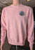 Maverix Badge Crew 1.0- Light Pink/White Badge