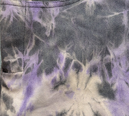 Vixxsin Meadow Dungarees | Purple Tie Dye