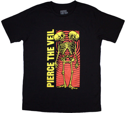 Pierce The Veil T-Shirt | Wavy Skeleton