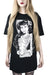 Twisted Apparel Gothic Mermaid Pin Up T-Shirt