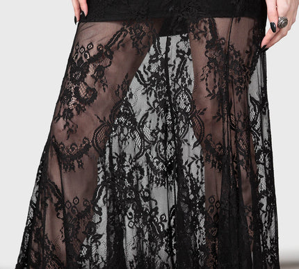 Killstar Rosa Lace Maxi Skirt