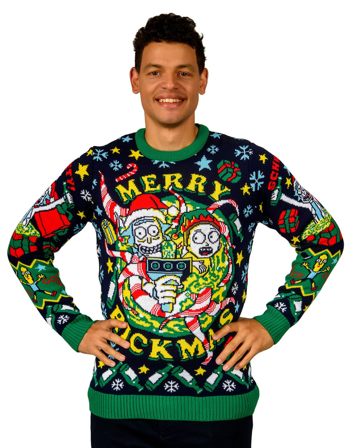 Rick And Morty Christmas Jumper | Merry Rickmas