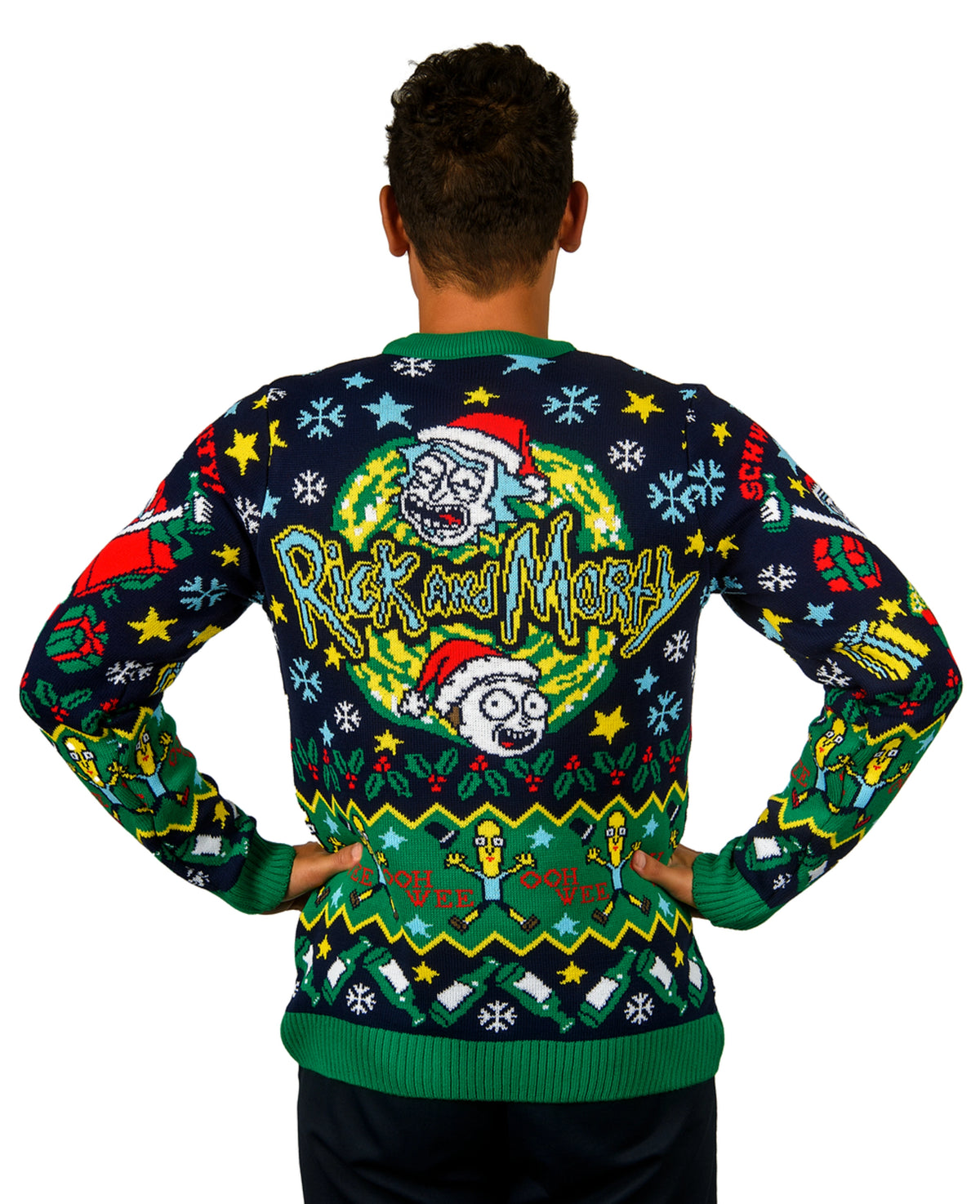 Rick And Morty Christmas Jumper | Merry Rickmas