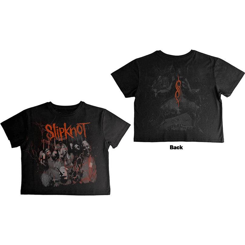 Slipknot Crop Top | Ouija Belt (Back Print)