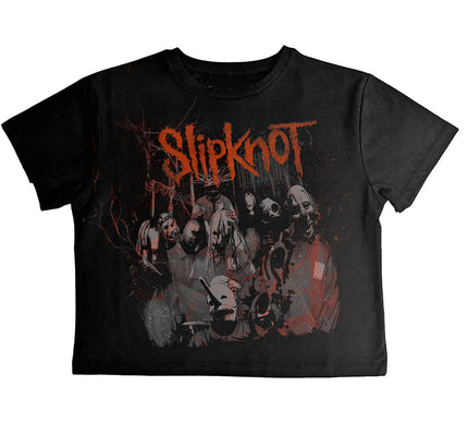 Slipknot Crop Top | Ouija Belt (Back Print)