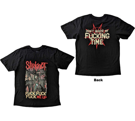Slipknot T-Shirt | Fu*k Me Up (with back print)