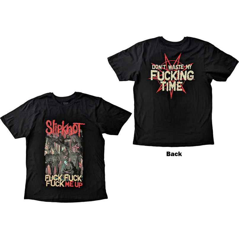 Slipknot T-Shirt | Fu*k Me Up (with back print)
