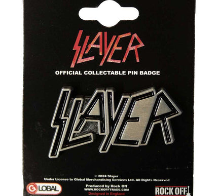 Slayer Logo Pin Badge