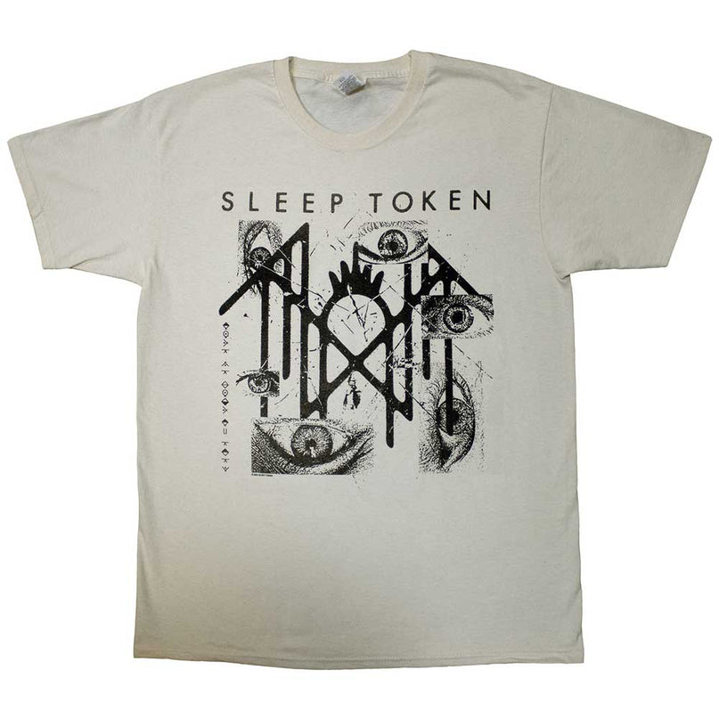 Sleep Token T-Shirt Eyes - Natural