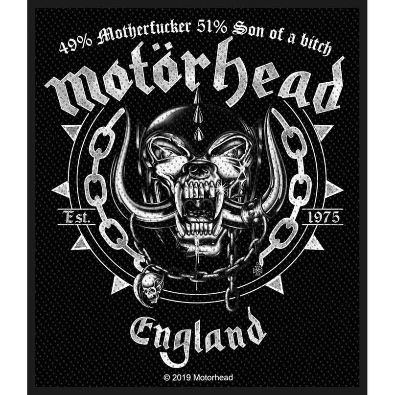 Motorhead Patch | Ball & Chain