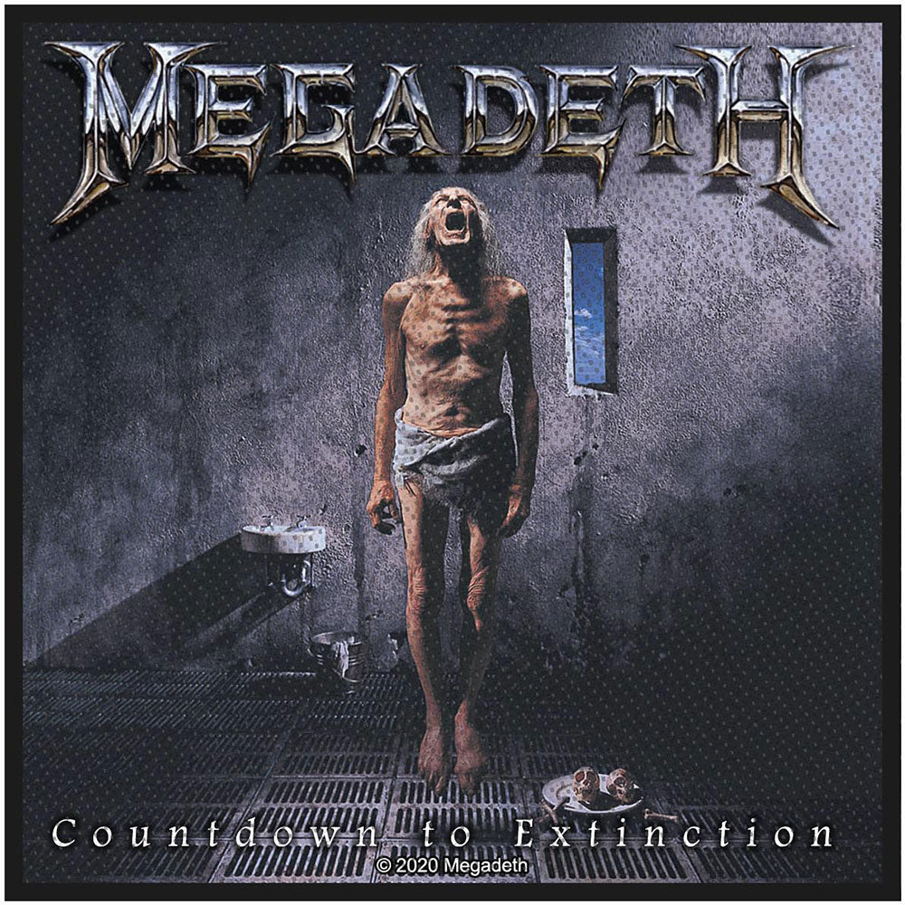 Megadeth Standard Patch | Countdown To Extinction