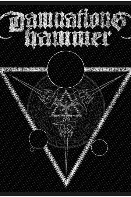 Damnations Hammer Planet Sigil Standard Patch
