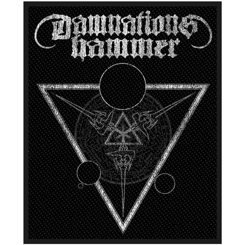 Damnations Hammer Planet Sigil Standard Patch