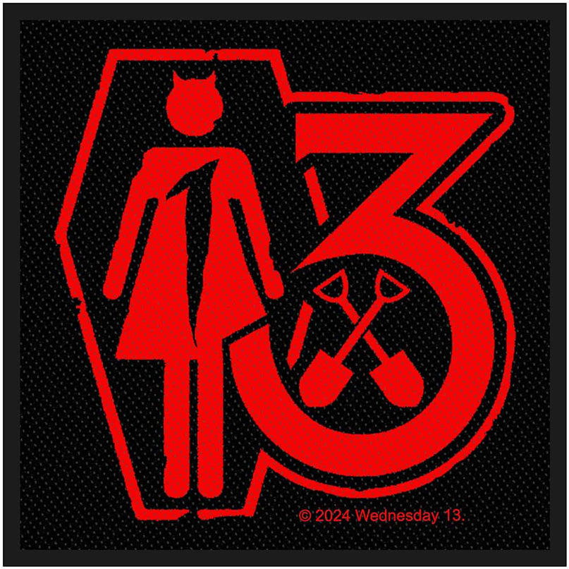 Wednesday 13 Patch | Casket