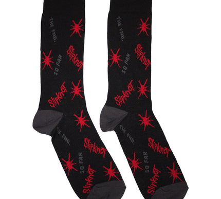 Slipknot Socks | All Over Print Splat The End, So Far