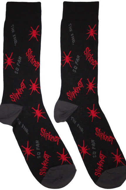 Slipknot Socks | All Over Print Splat The End, So Far