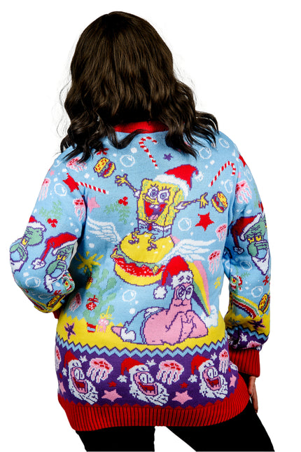 Spongebob Squarepants Christmas Jumper | Seasons Greetings