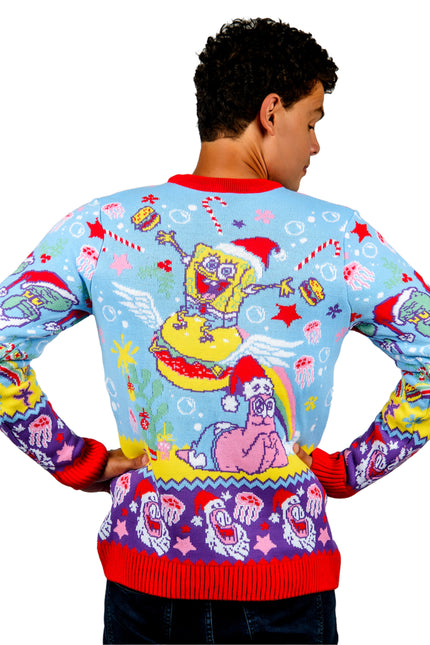 Spongebob Squarepants Christmas Jumper | Seasons Greetings