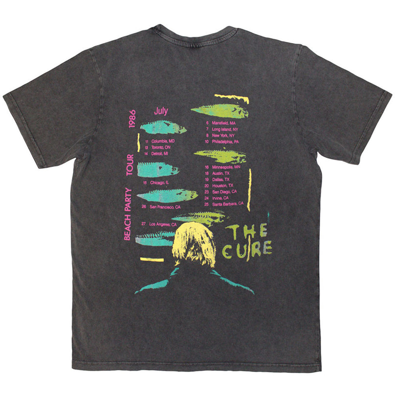 The Cure T-Shirt | Beach Party Tour 86 Wash Collection