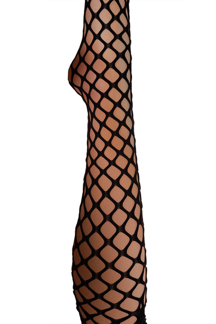 Poizen Industries Netherlace Fishnet Tights