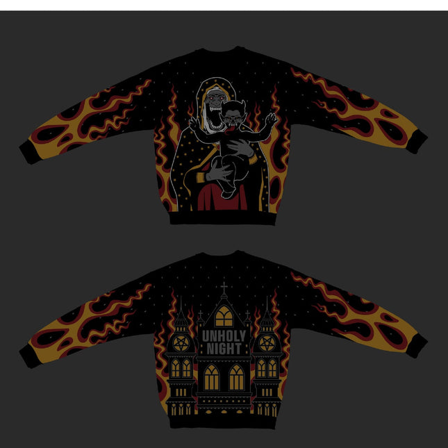 Killstar Unholy Night Sweater | Christmas Jumper X