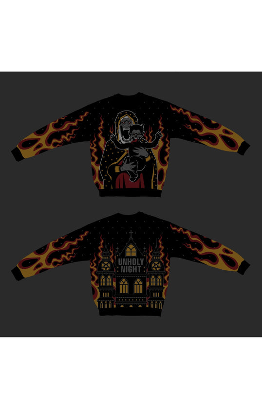 Killstar Unholy Night Sweater | Christmas Jumper X