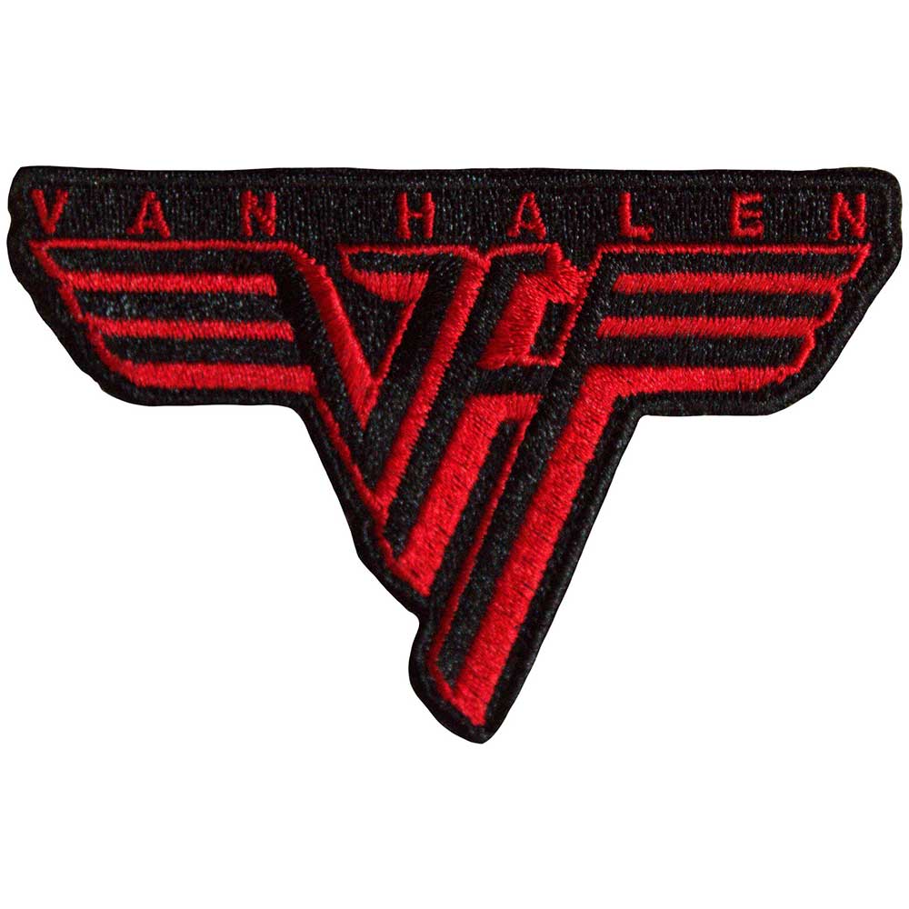 Van Halen Classic Red Logo Woven Patch