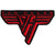 Van Halen Classic Red Logo Woven Patch