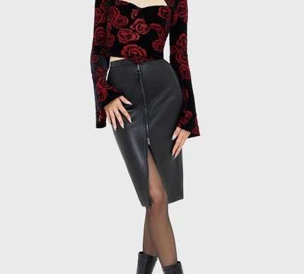 Killstar Wicked Wisteria Skirt