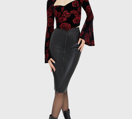 Killstar Wicked Wisteria Skirt
