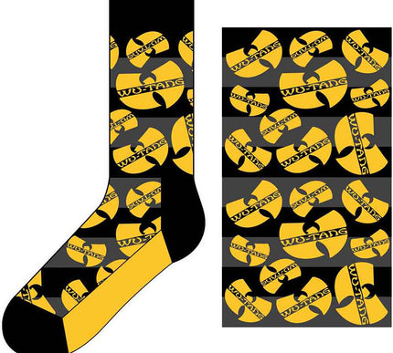 Wu-Tang Clan Socks | Logos Yellow