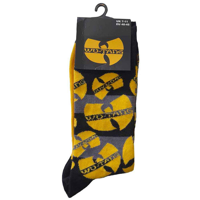 Wu-Tang Clan Socks | Logos Yellow