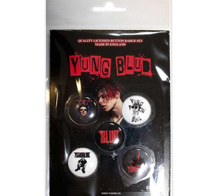 Yungblud Logos Button Badge Pack