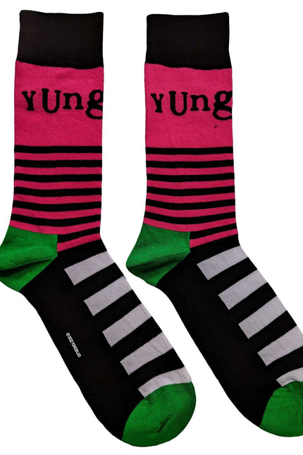 Yungblud Socks | Logo & Stripes
