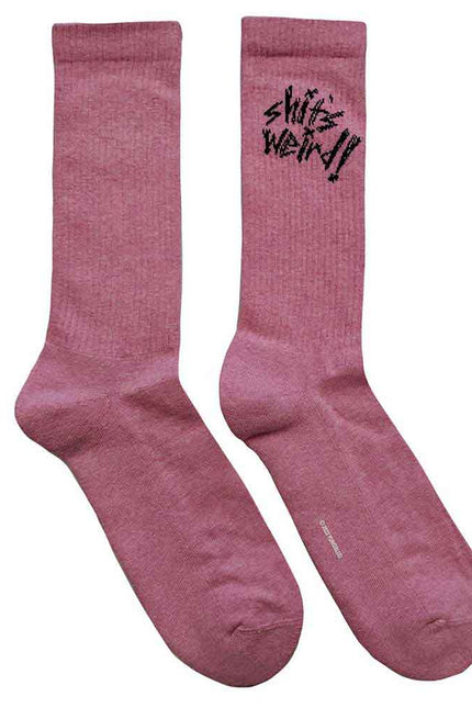 Yungblud Socks | Weird Pink