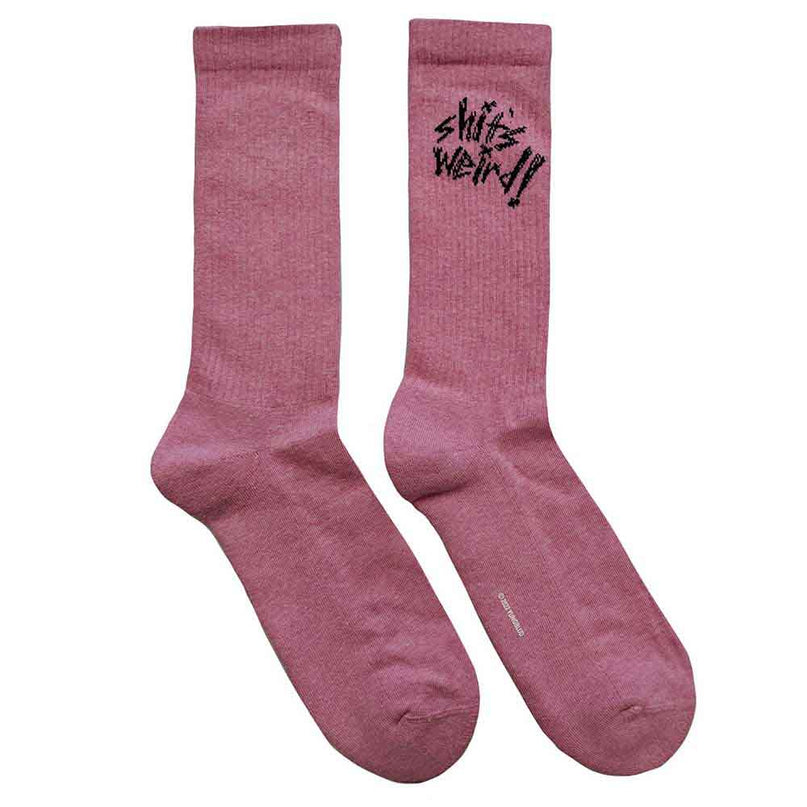 Yungblud Socks | Weird Pink