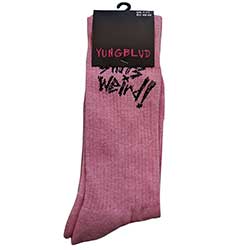 Yungblud Socks | Weird Pink