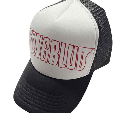 Yungblud Cap | Red Logo Outline Mesh Back
