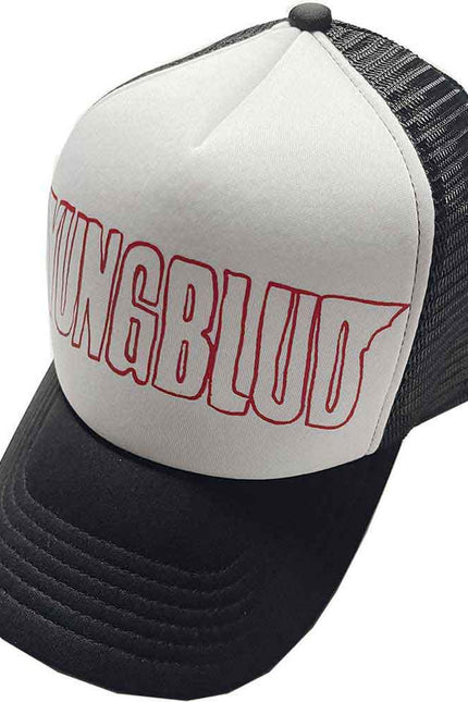 Yungblud Cap | Red Logo Outline Mesh Back