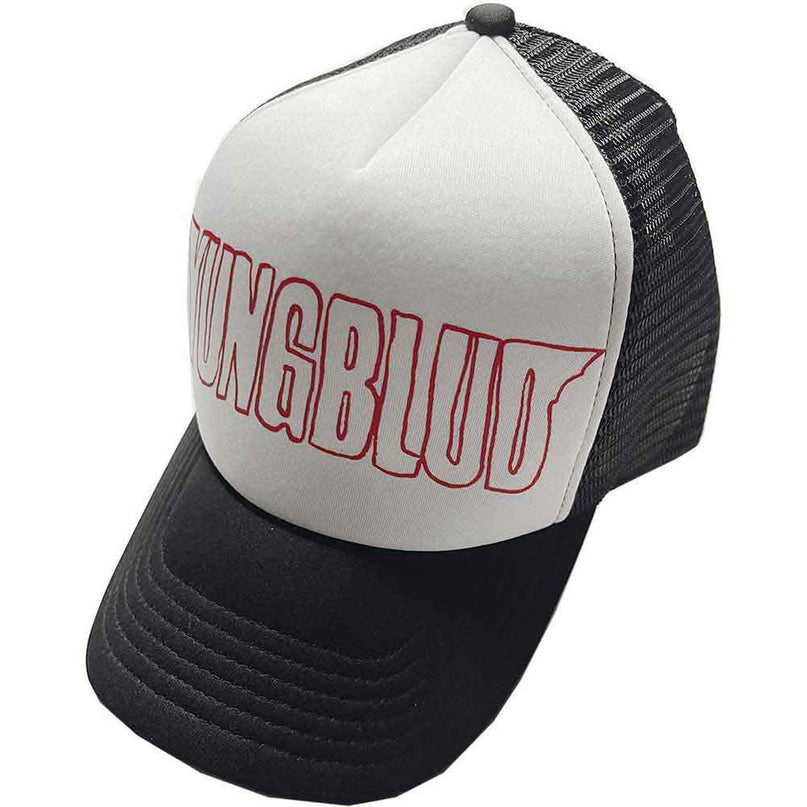 Yungblud Cap | Red Logo Outline Mesh Back