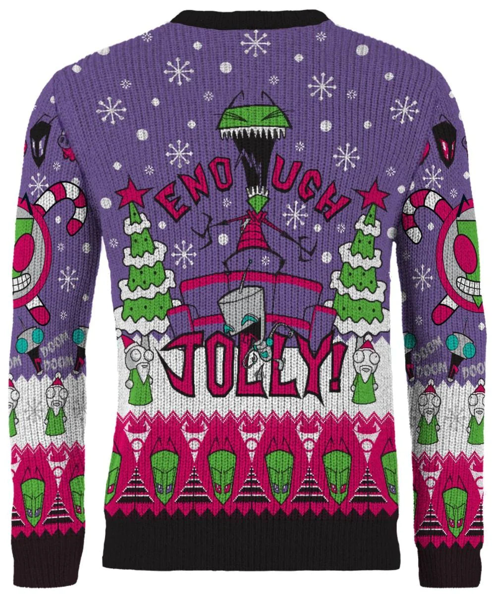 Invader Zim Christmas Jumper | More Power For Santa