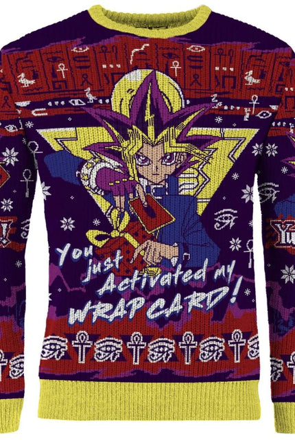 Yu-Gi-Oh Christmas Jumper: You Just Activated My Wrap Card