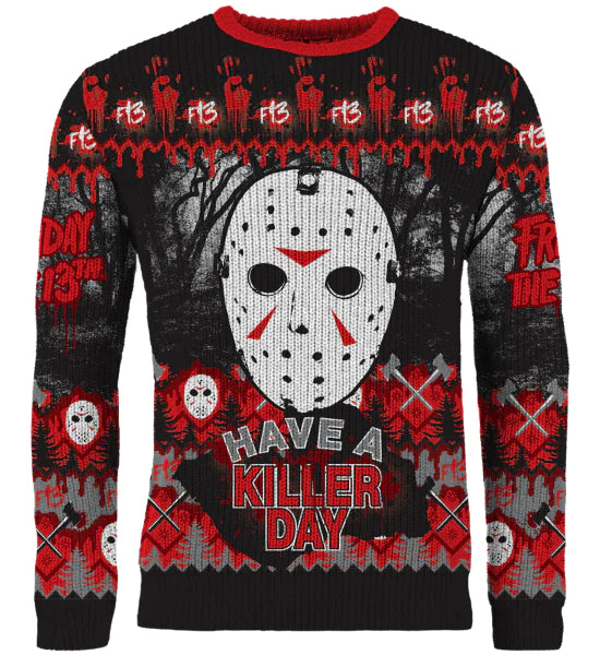 Friday the 13th Christmas Jumper