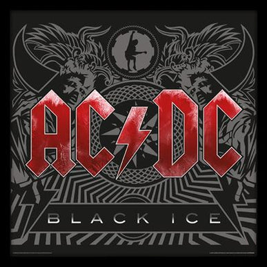 AC/DC Framed Print | BLACK ICE