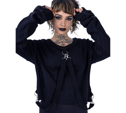 Heartless Akela Top | Black