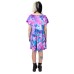 Chemical Black Ambrosia Dress | Pastel Tie Dye