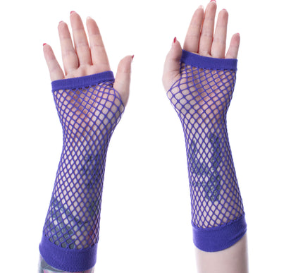 Poizen Industries Andar Mesh Gloves | Purple