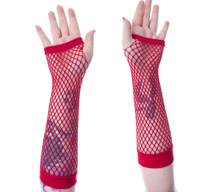 Poizen Industries Andar Mesh Gloves | Red